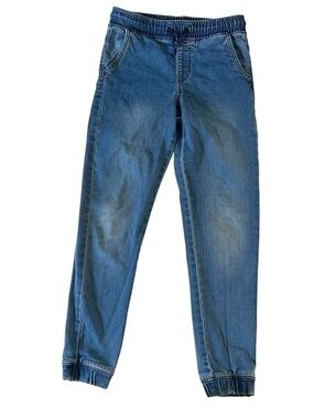 Denim&Co Classic Blue Elastic Waist Kids Jeans